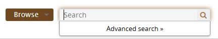 locating advance search