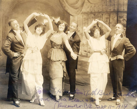 Vaudeville actors who performed at the Orpheum Theatre, 1914. Reference code AM54-S4-2-: CVA 371-2165.