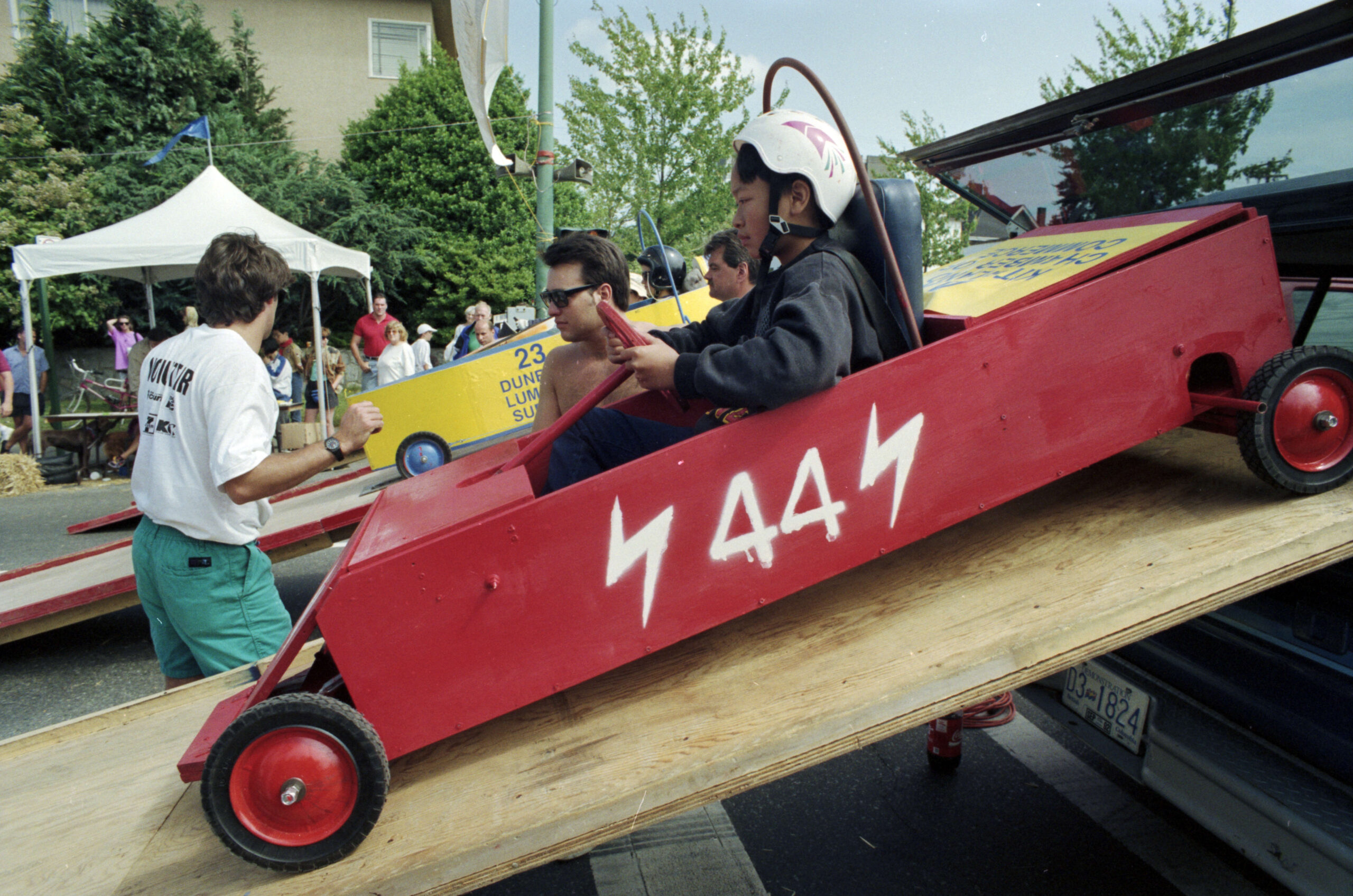 Soap Box Derby participant, 1992. Reference code: AM1528-S1-F097-: 2008-127.02125