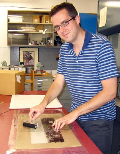 Tom learns the art and science of conservation