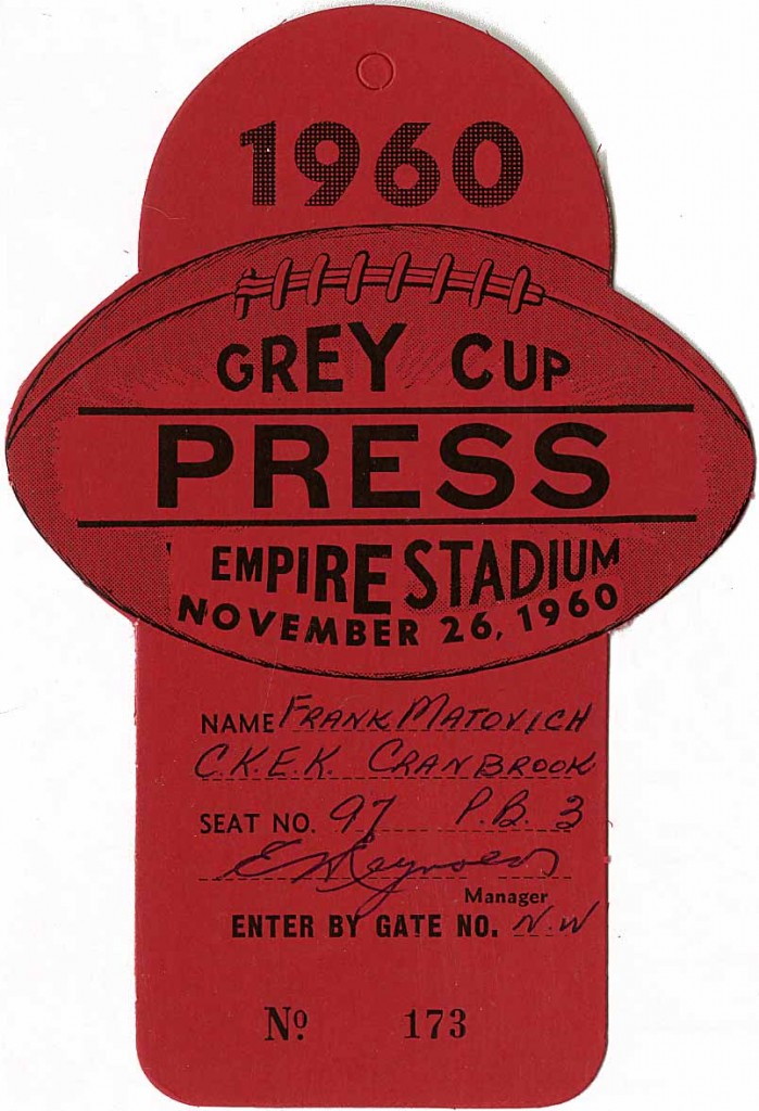 1960 Press Pass