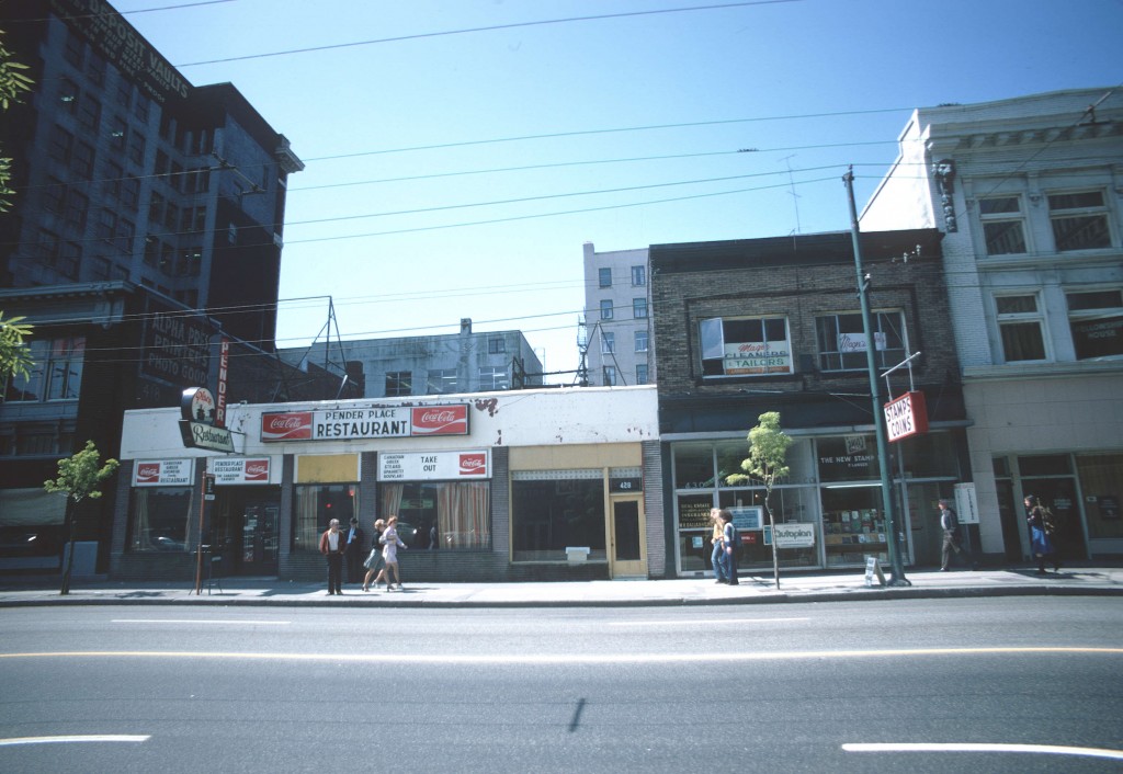 400 West Pender Street south side, May 27, 1974. Reference Code: COV-S509-: CVA 778-275 