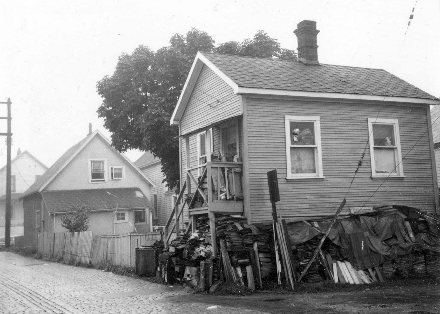 218 Union Street [back], 1969. Reference code COV-S168-: CVA 203-37 