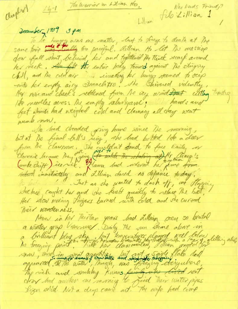 The Paul Yee fonds AuthentiCity