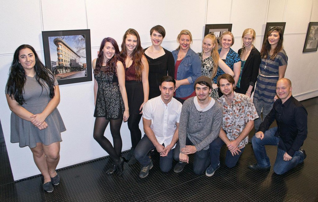 The creators of this year’s Merging Time show: Langara’s Professional Photo-Imaging Class of 2015.