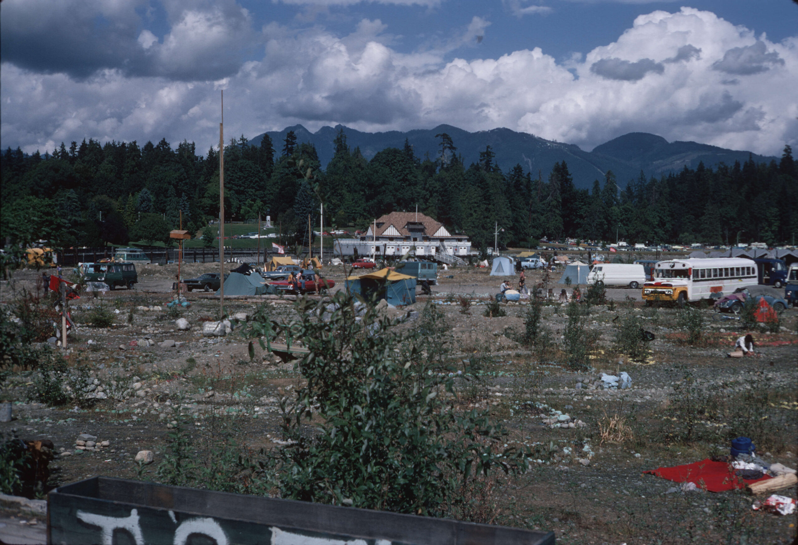 The “All Seasons Park” squat camp, Aug. 1971. Reference code: AM1376-: 2016-046.01