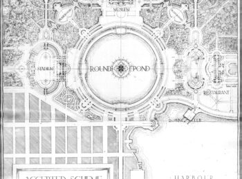 Mawson’s Scheme no. 4 for Coal Harbour, 1912. Reference code: AM886-: MAP 728