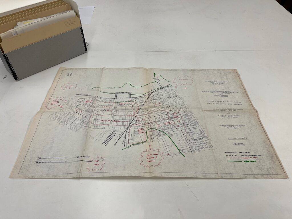 Site drawing from Whitby Psychiatric Hospital project. Reference code: AM363-S07-F1662