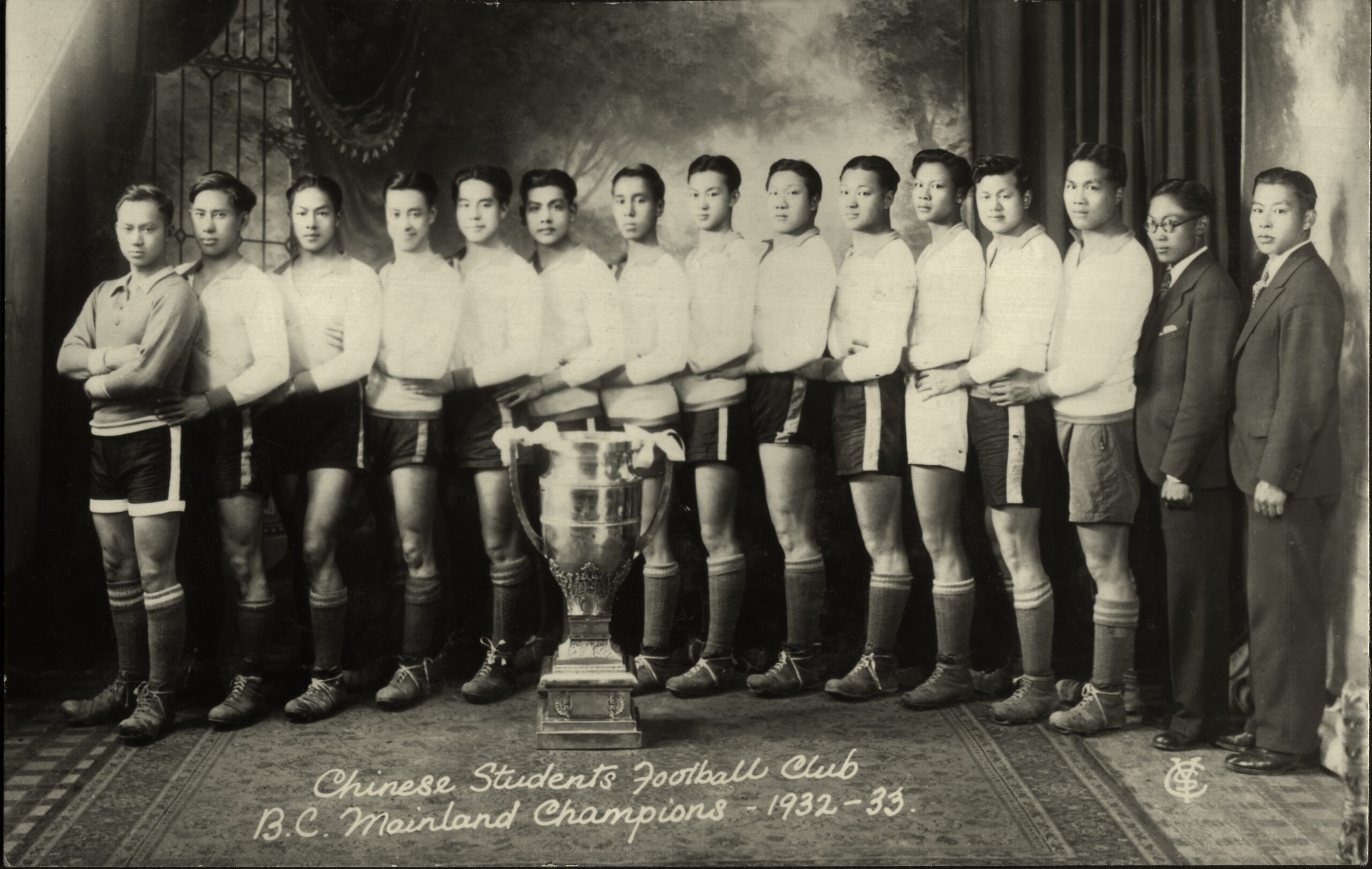 Chinese Students Football Club, BC Mainland Champions 1932-33. Reference code: AM1688-S1-F1-: 2021-034.005