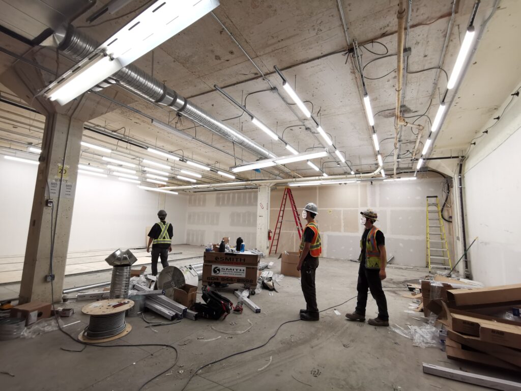 New lights installed