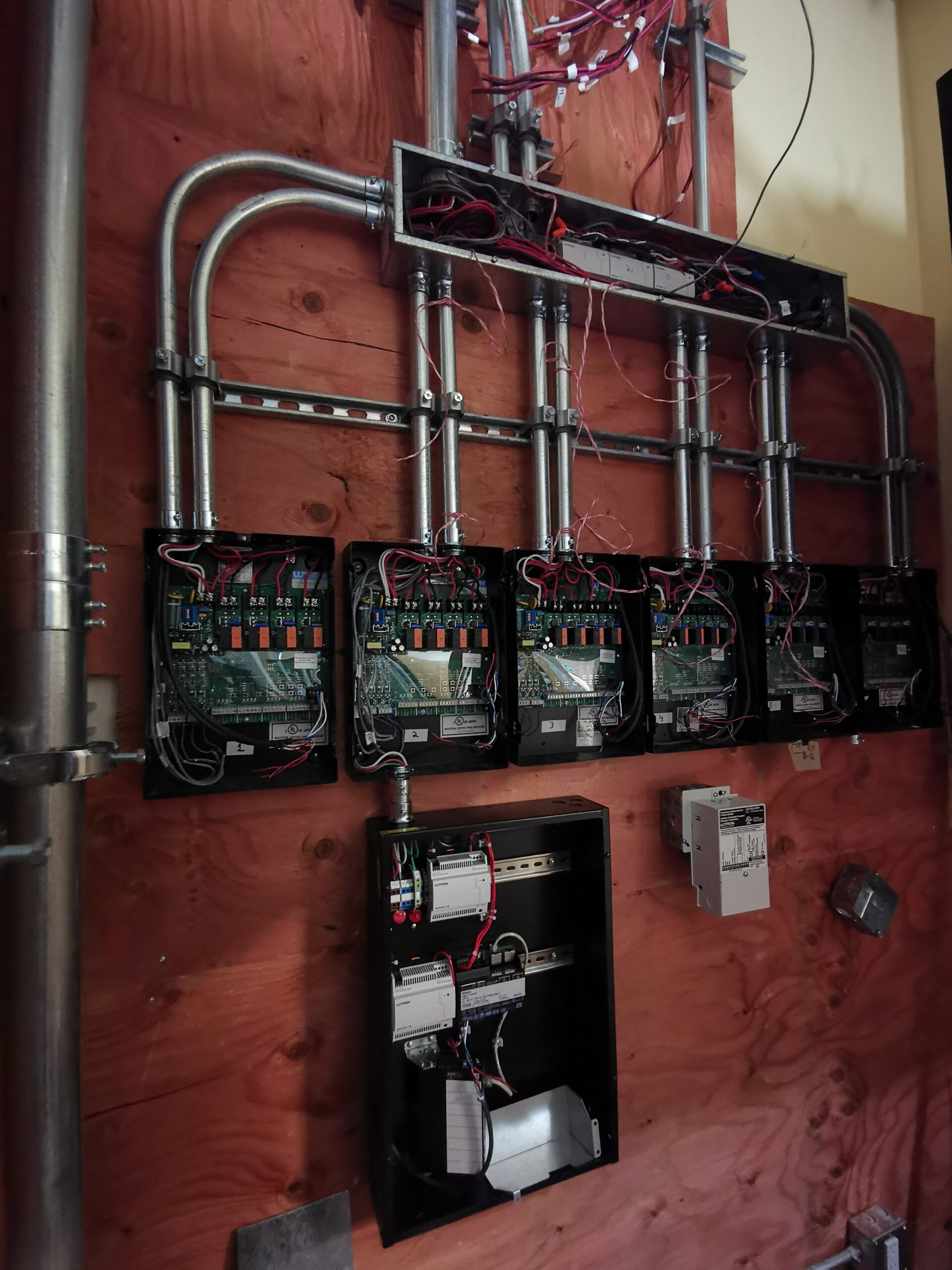 Lighting control panels