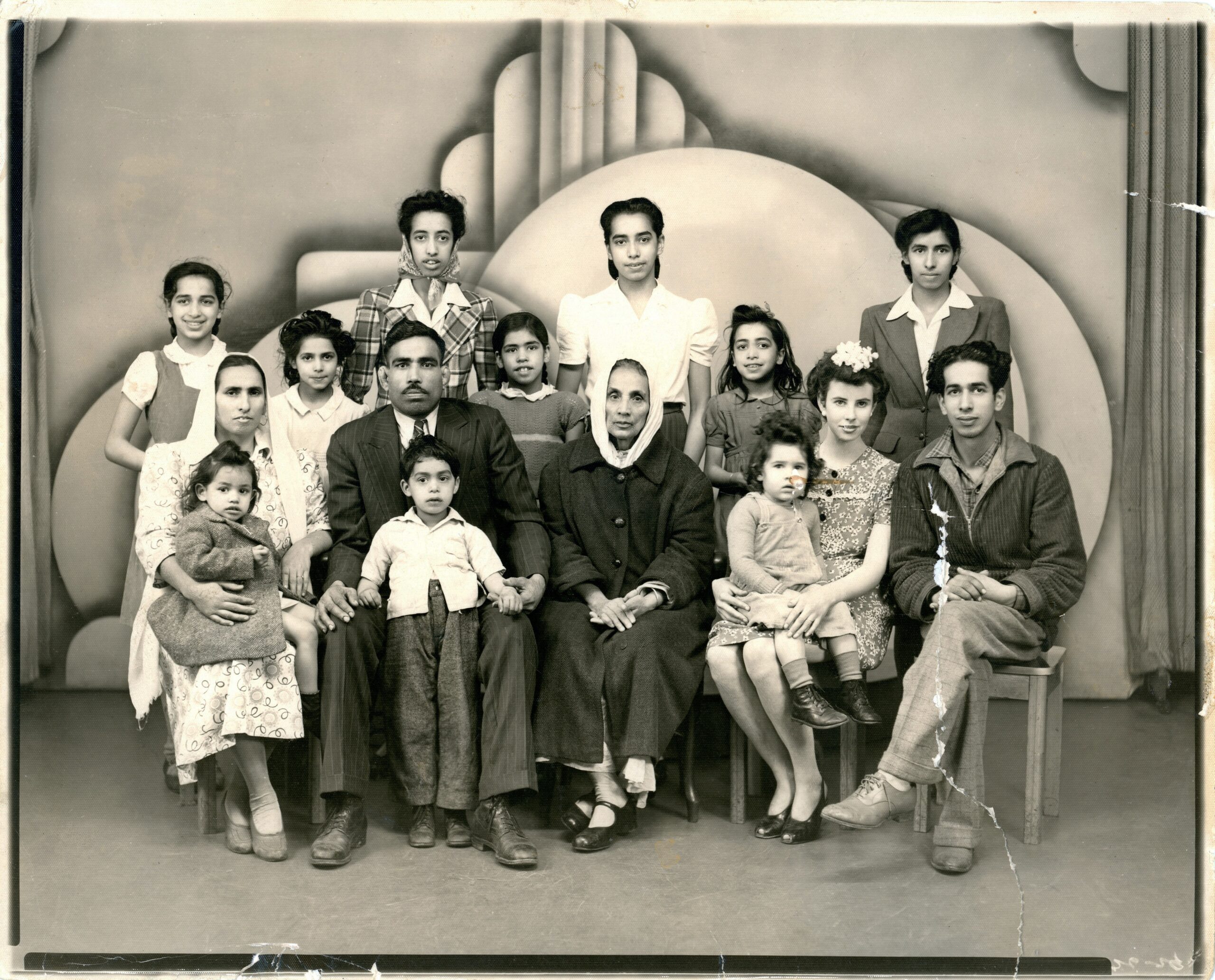 Gurdas Singh Johal family, 1940s. Reference code: AM1688-S1-F5-: 2021-034.179