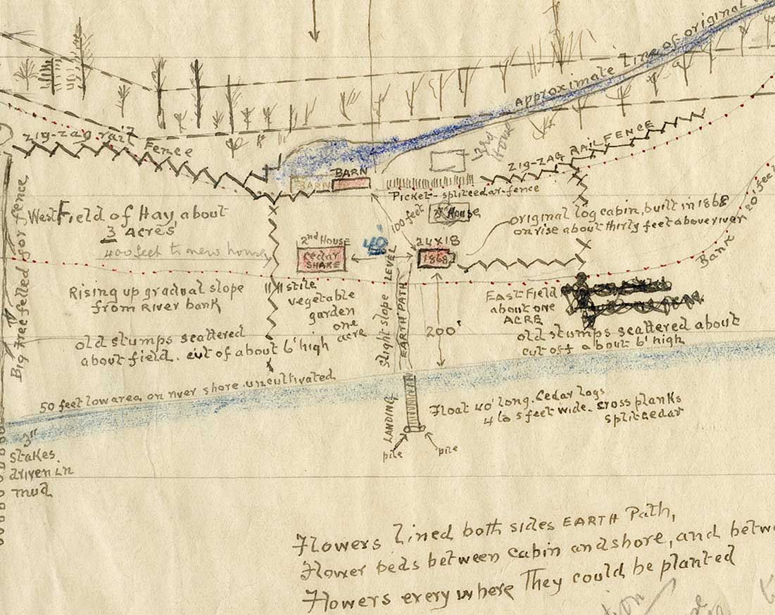 Detail from map of D.L. 258 South Vancouver. Created by Major J.S. Matthews. 1934. Reference code AM54-S13-: LEG1801.039