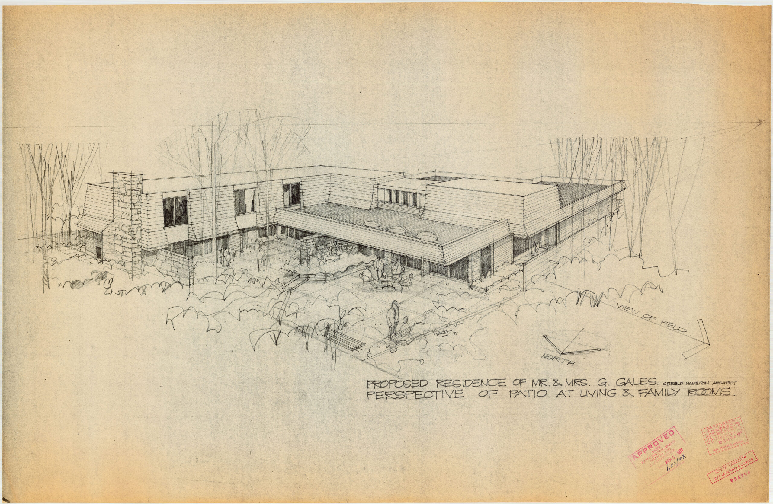 Gales residence, 1971. Reference Code: COV-S393-1-AP-1928 : LEG2285.22552