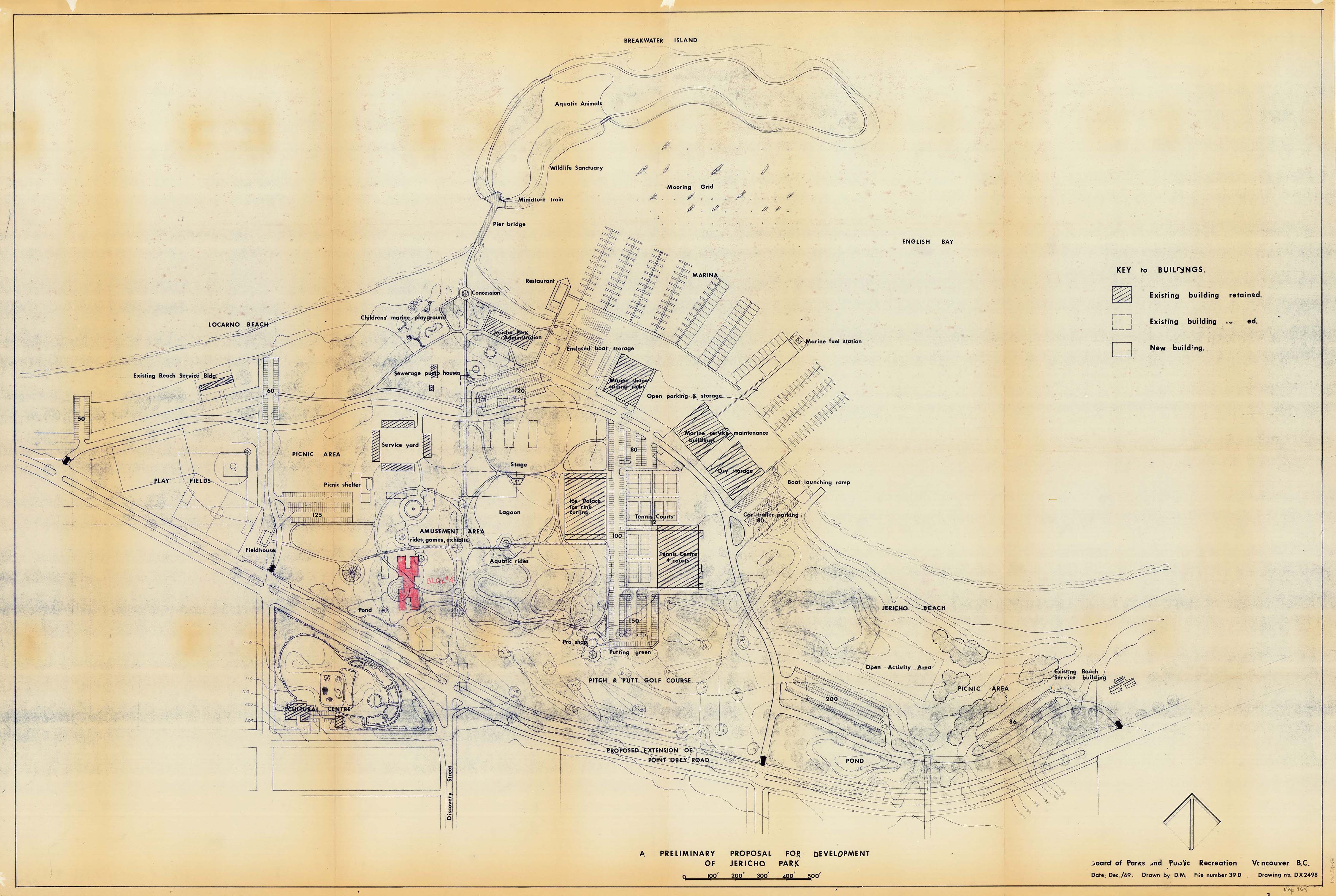 A preliminary proposal for development of Jericho Park, 1969. Reference code AM1594-: MAP 965.