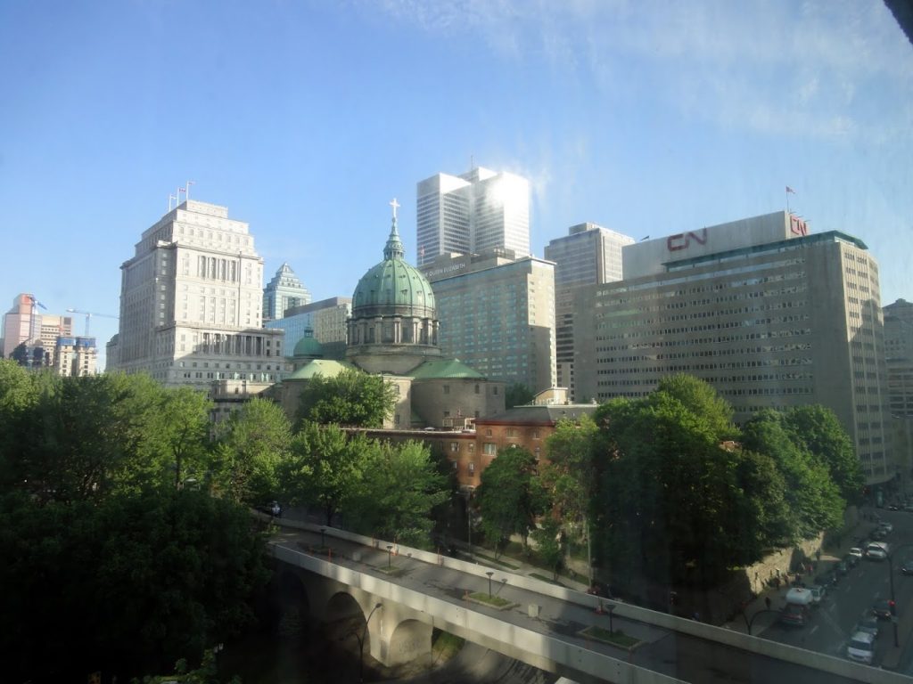 Montreal skyline. Photo courtesy of Luciana Duranti