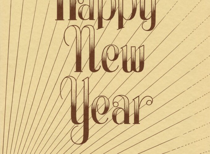 Front of New Year's card from Williams Brothers Photographers Limited, 1958. Reference code: AM1519-: PAM 1958-235