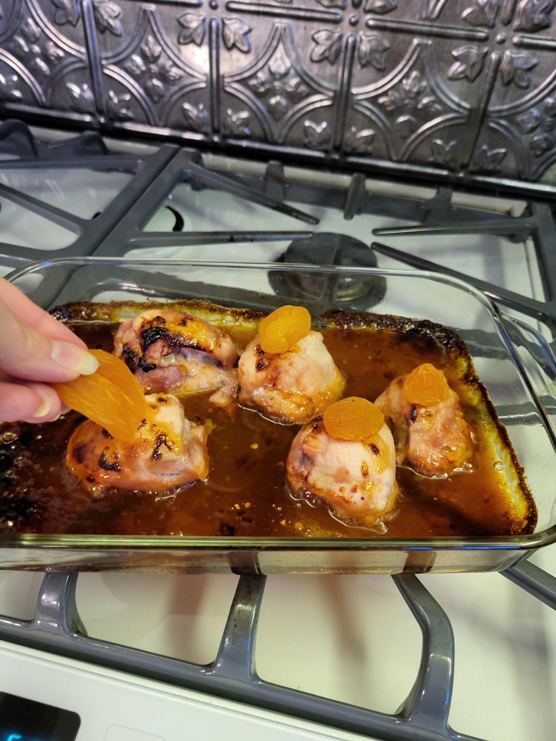 Final dish fresh out of the oven. Photo by Christine Tutt