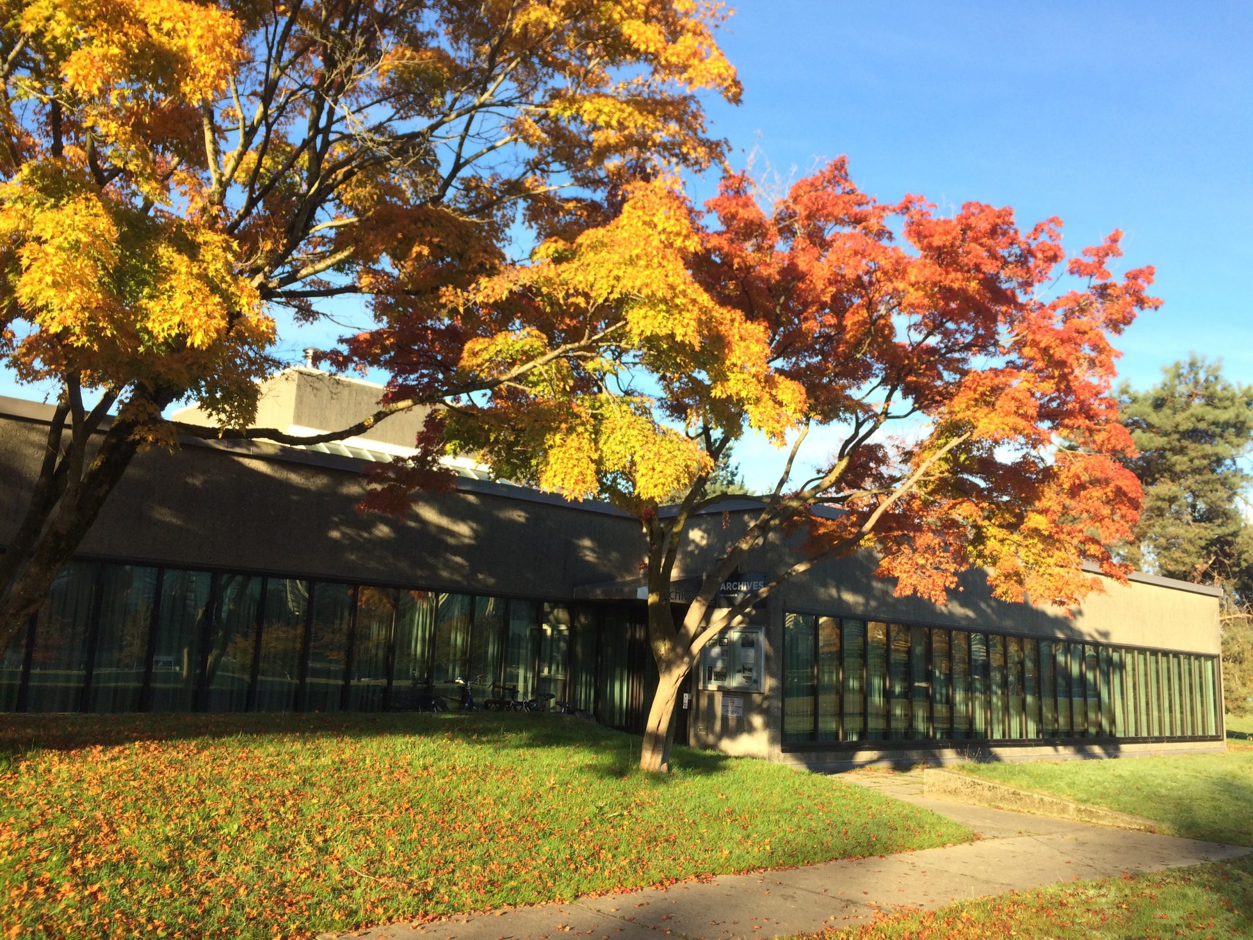 View of the Archives’ accessible entrance. Photo by Bronwyn Smyth