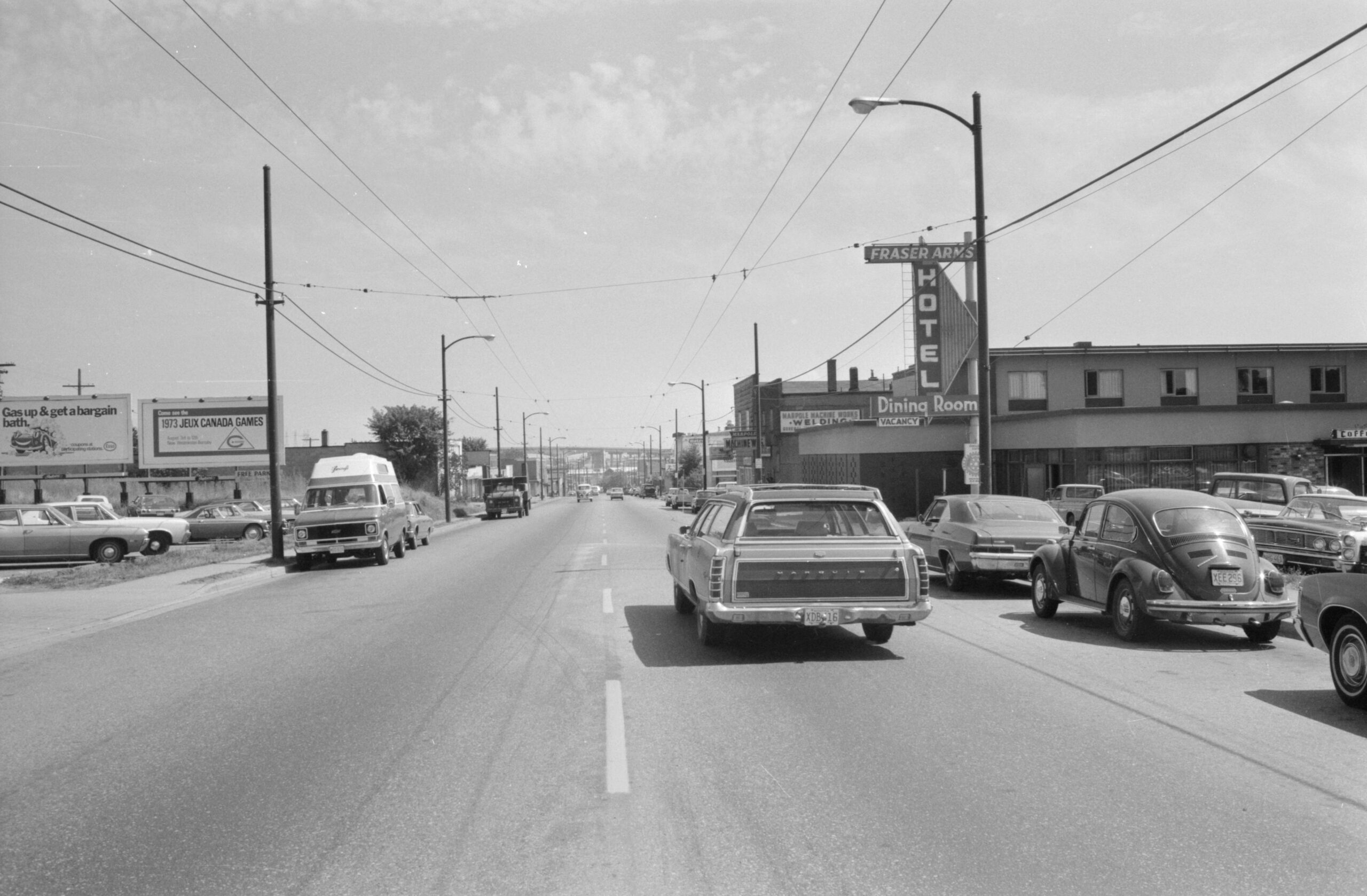 1400 block of Southwest Marine Drive, 1973. Reference code: COV-S644-: CVA 1095-07303