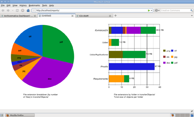 Mock-up of filetype visualization in development for 0.9 release.
