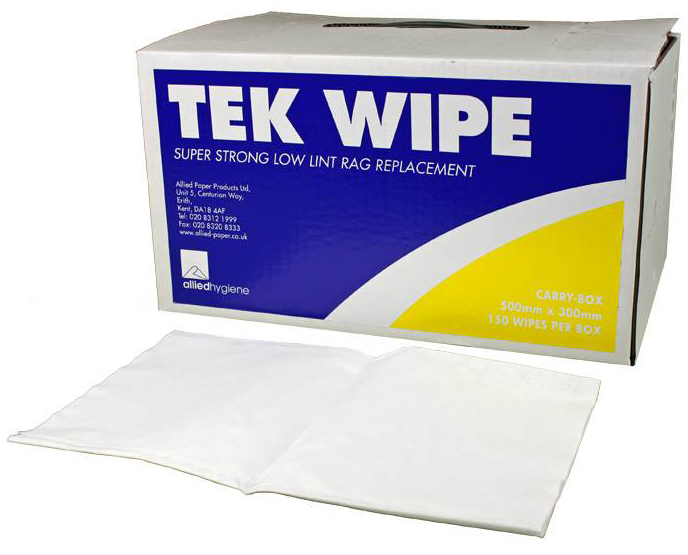 Tek wipe box